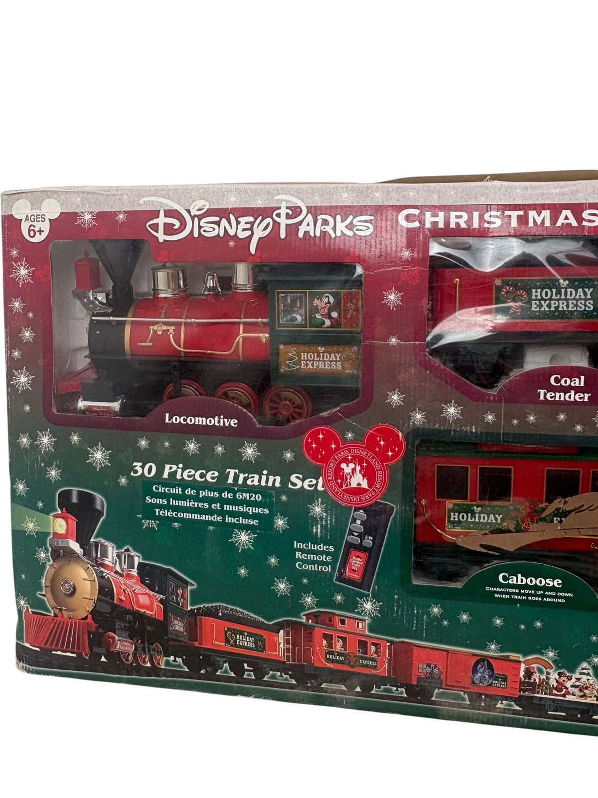 Disney Parks Christmas Train Set Remote Control (Unused)