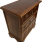 Wooden 3 Drawer Chest Brown Traditional Style (Pre-Loved)