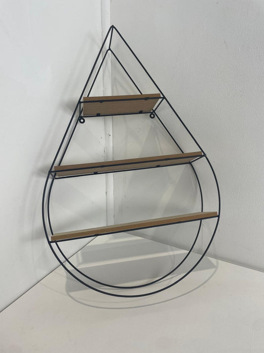 Tear Drop Wall Shelving Unit (Pre-loved)