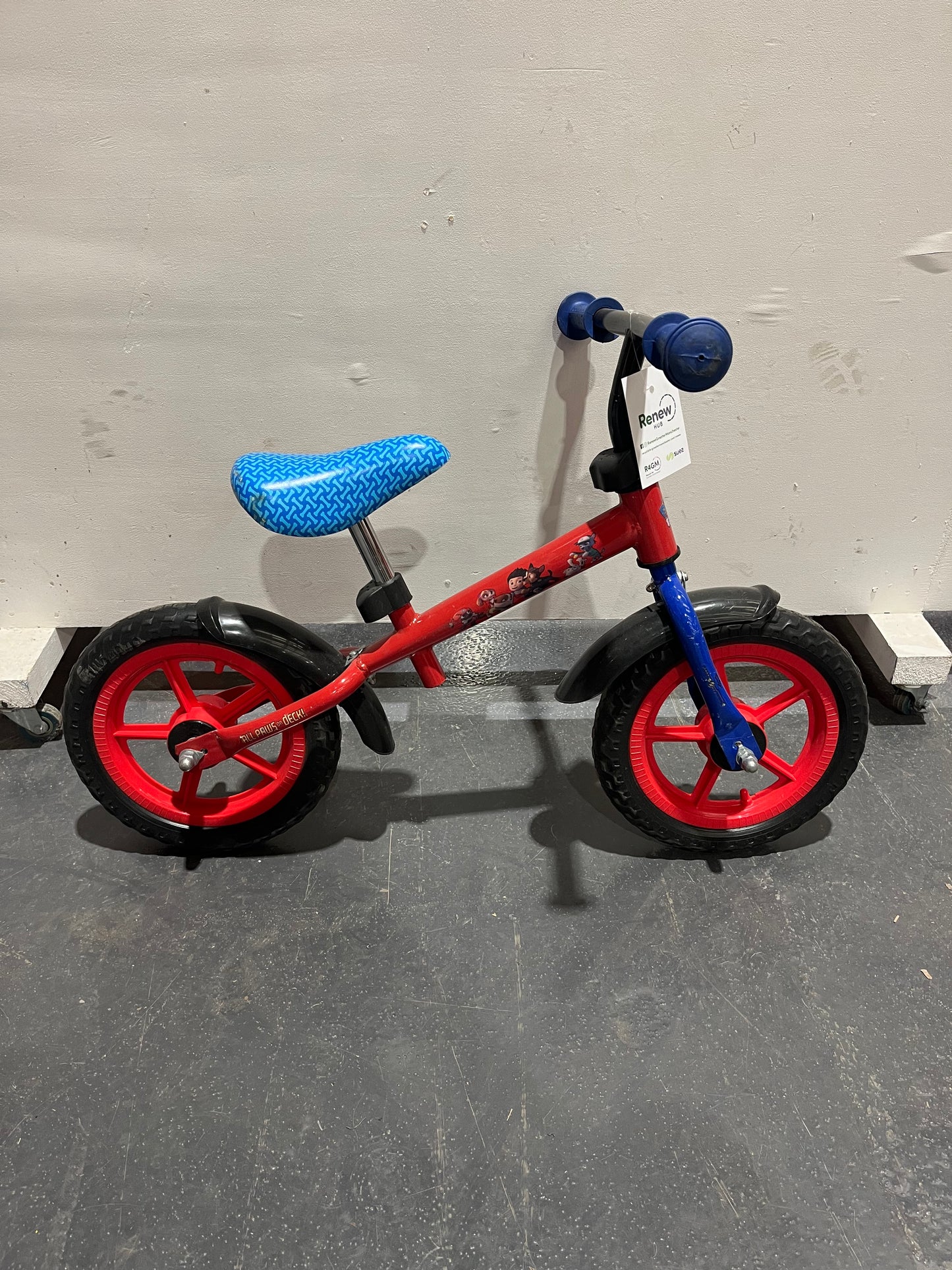 Paw Patrol Red 12” Children’s Balance Bike (Pre-Loved)