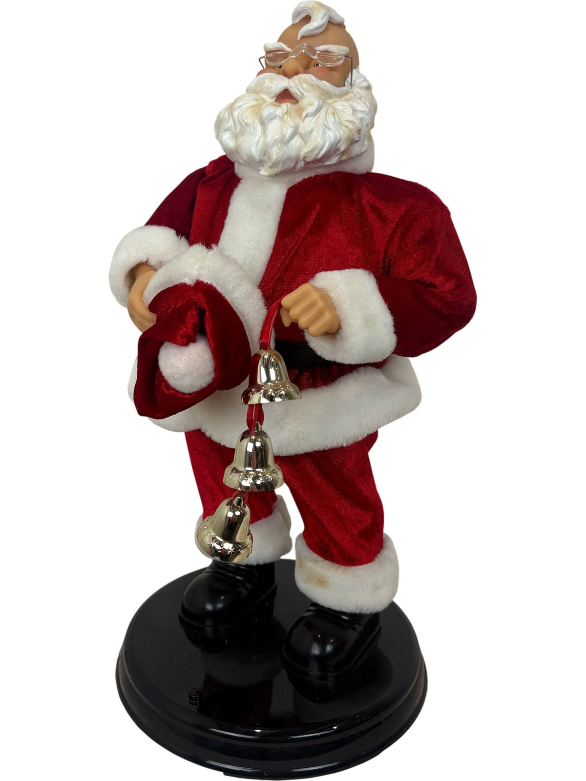 Gemmy Holiday Hats Off to Santa Musical Figurine Battery Tested (Pre-Loved)