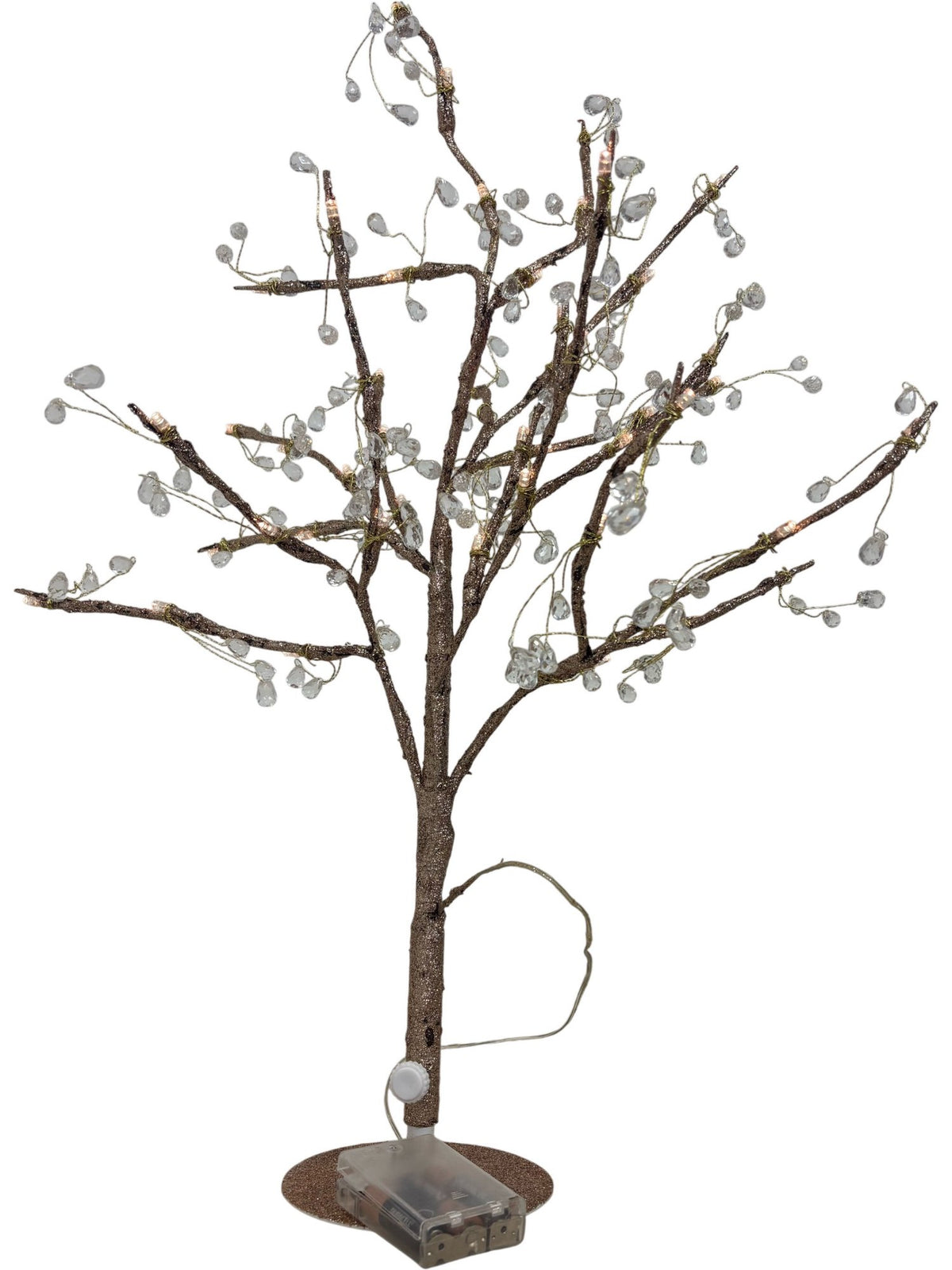 Christmas Glitter Tree 70cm Battery Operated and Tested (Unused)