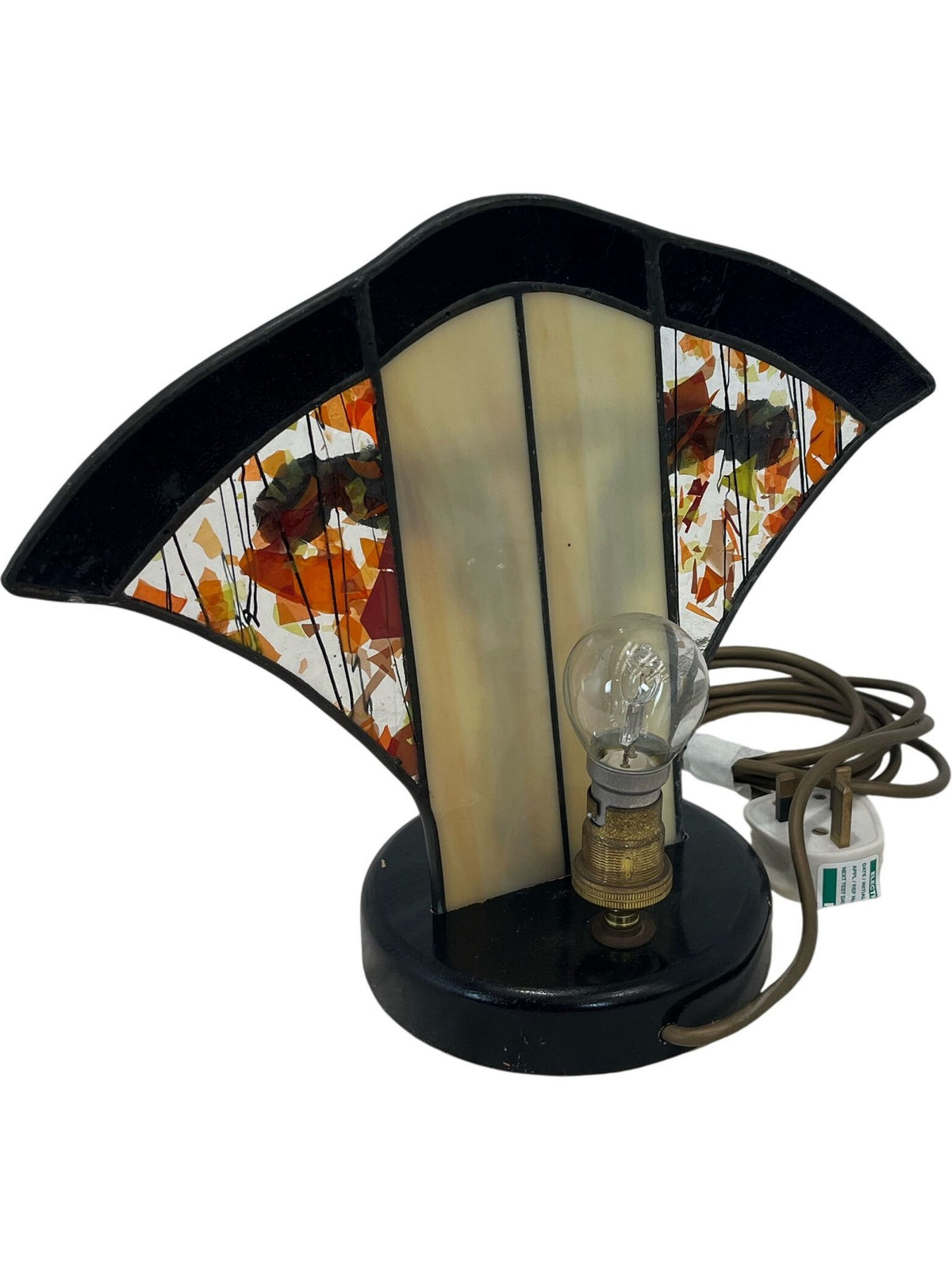 Vintage Art Deco Stained Glass Lamp (Pre-Loved)