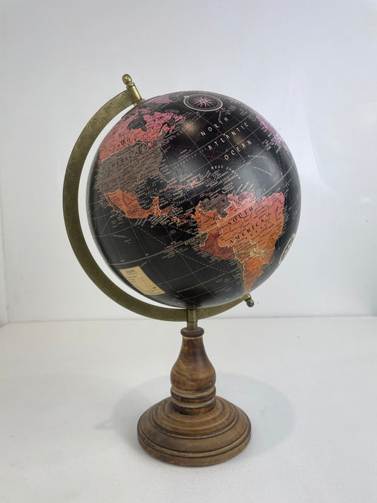 Educational Rustic Globe (Pre-loved)