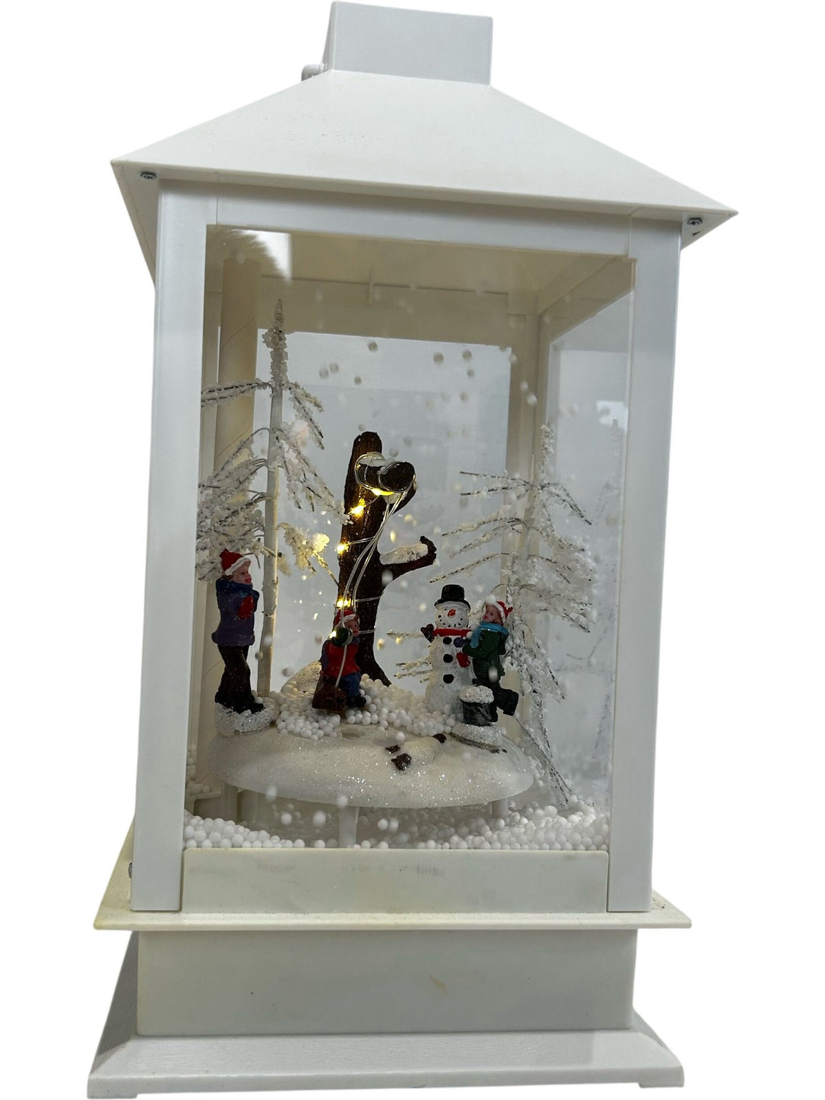 Perfect Christmas Musical Snowing Lantern Sound Activated 40cm (Pre-Loved)