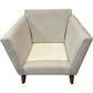 Beige Upholstered Armchair (Pre-Loved)