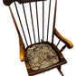 Vintage Wooden Rocking Chair with Floral Cushion (Pre-Loved)