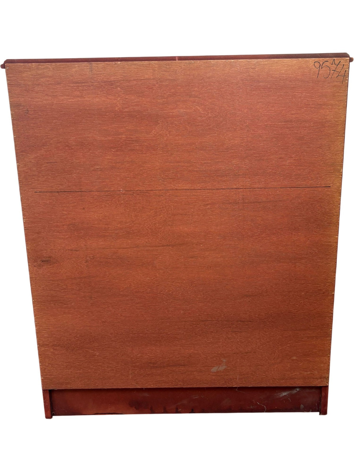 Vintage Wooden Roll Top Desk with Brass Handles (Pre-Loved)