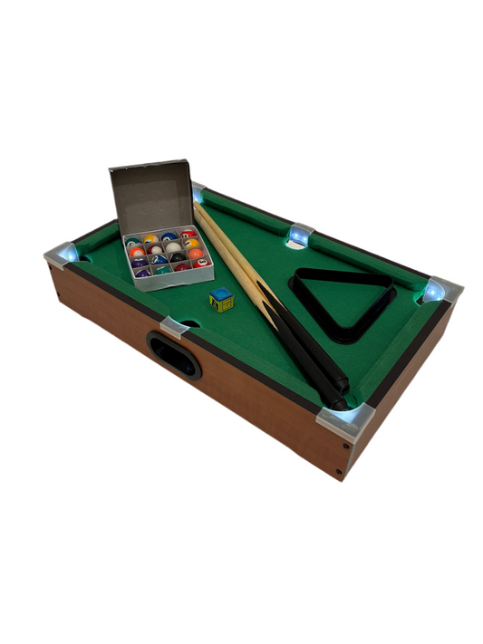 Tabletop Light Up Pool Table (Pre-loved)