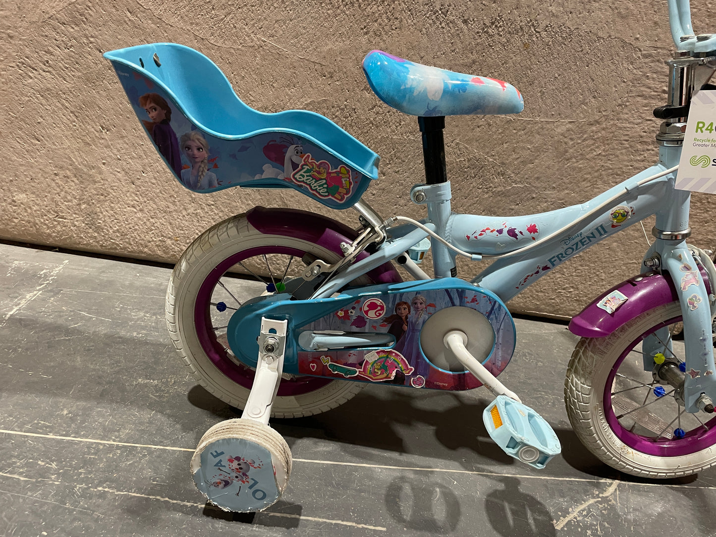 Serviced Frozen Children's Bike (Pre-loved)