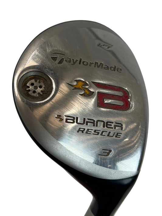 TaylorMade Burner Rescue 3 Hybrid 19 Degree S Flex Golf Club (Pre-Loved)