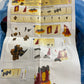 Job Lot Dragons Krystal Wars Mega Bloks x2 Bags (Pre-loved)