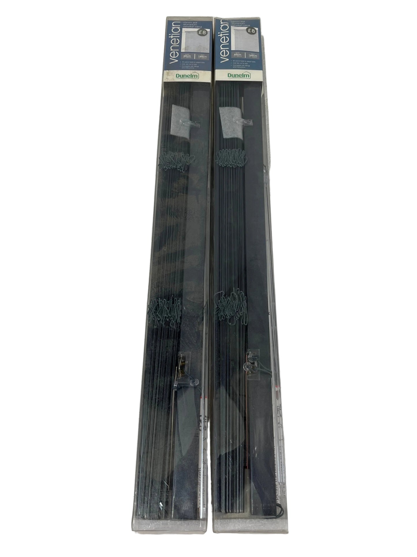 Black Aluminium Venetian Blinds (New)
