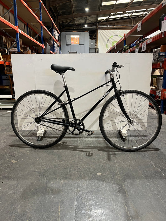 Foffa Black 700c Hybrid Bike (Pre-Loved)