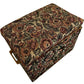 Vintage Floral Tapestry Storage Ottoman Footstool with Hinged Lid (Pre-Loved)