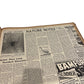 Vintage Antique Oldham Chronicle Bound 1938 Newspaper Collection (Pre-Loved)