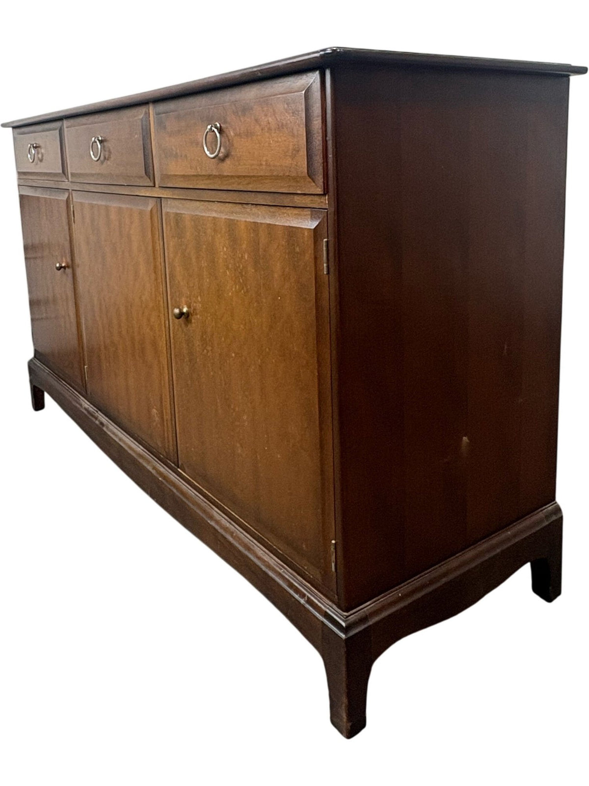 Wooden Sideboard with Drawers and Cabinet Storage (Pre-Loved)