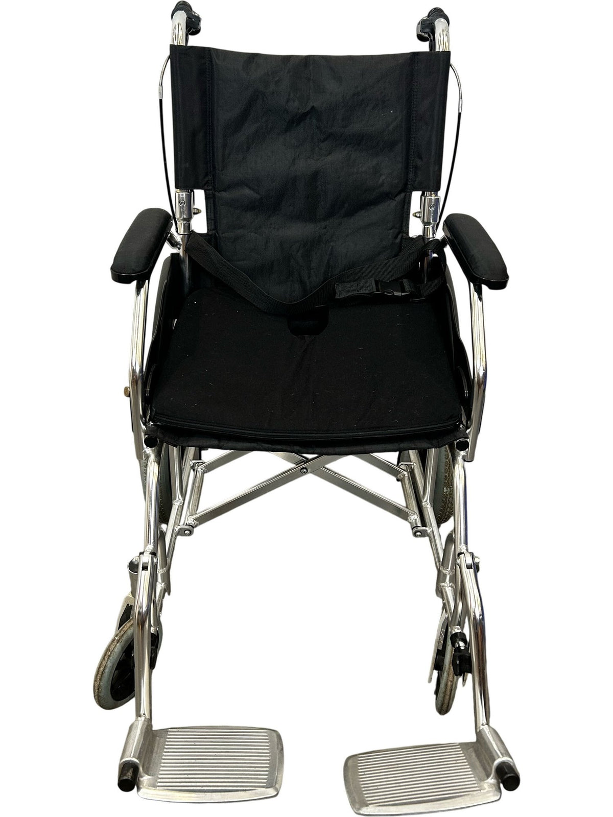 Buddy Folding Transport Wheelchair Detachable Footrests Compact (Pre-Loved)