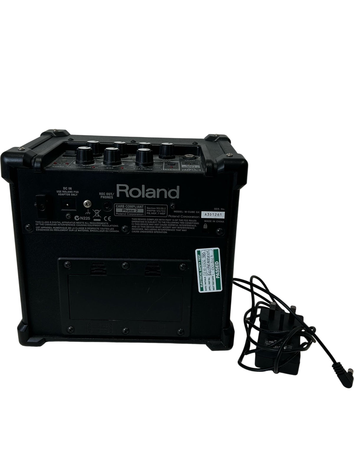 Roland MICRO CUBE GX Portable Modelling Guitar Practice Amp Black (Pre-Loved)