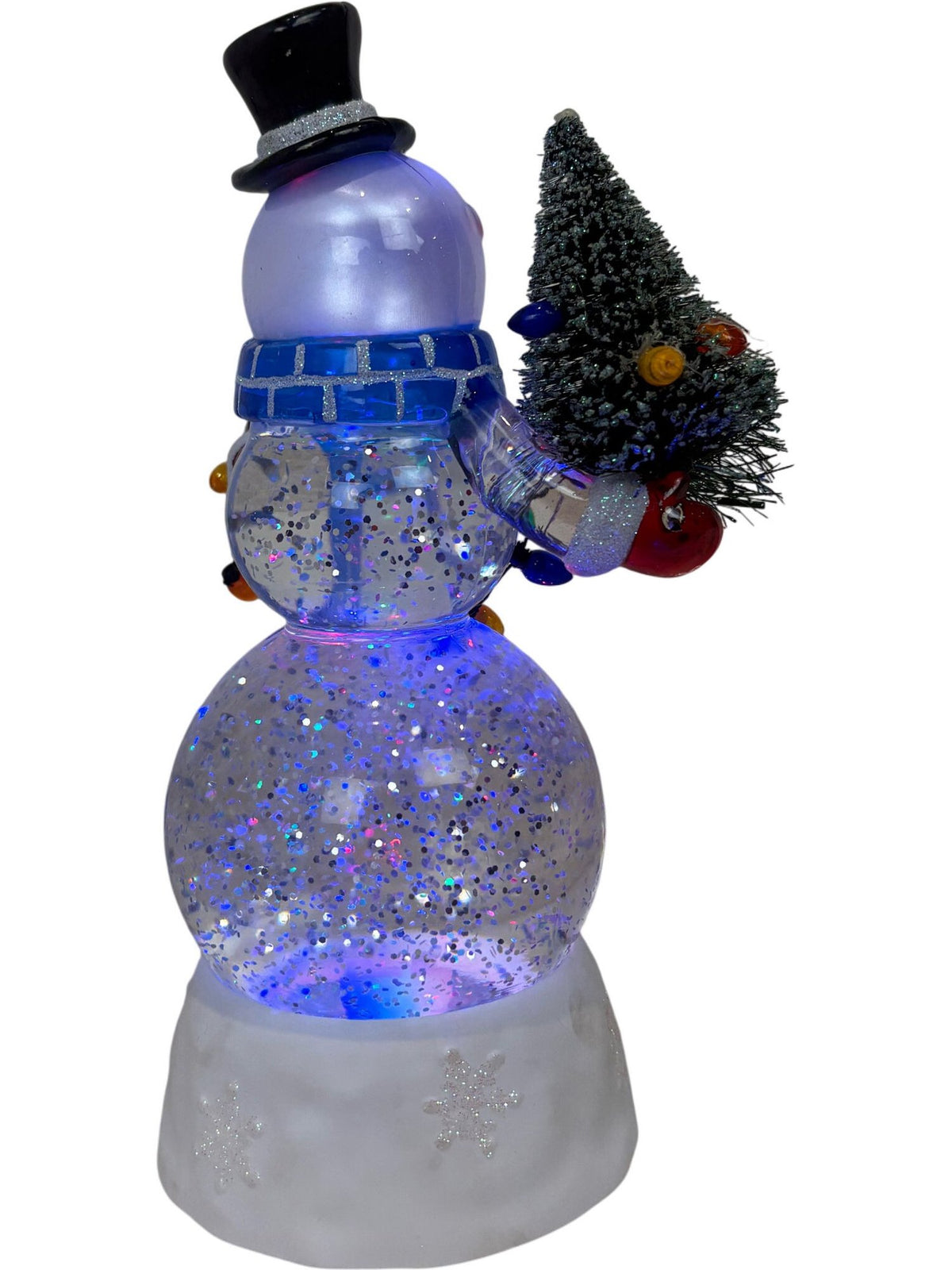 Premier Snowman Water Spinner 22cm Battery Operated and Tested(Unused)
