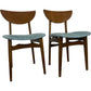 Pair of Danish Mid Century 1960s Dining Chairs Pre-Loved)