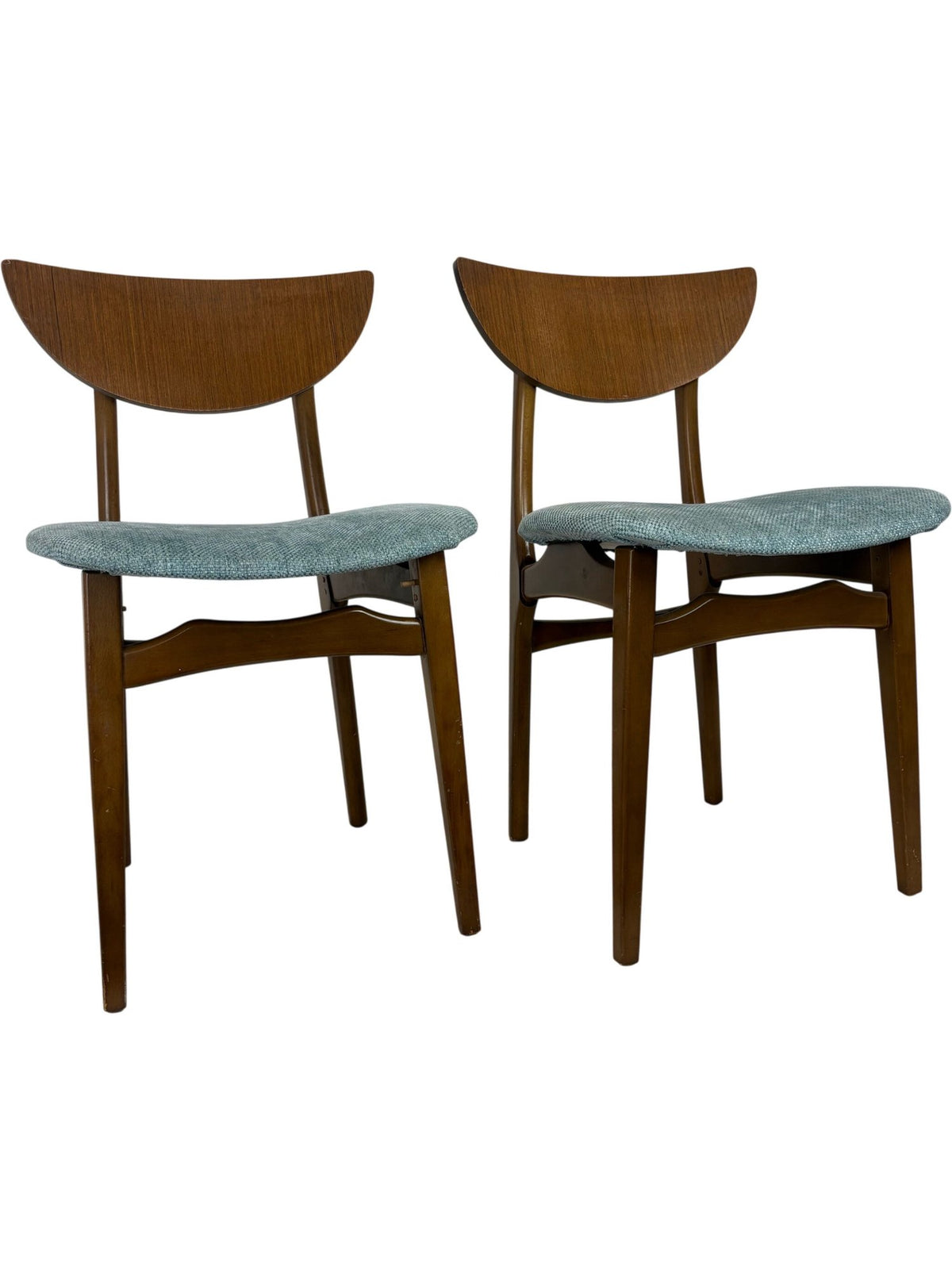 Pair of Danish Mid Century 1960s Dining Chairs Pre-Loved)