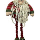 100cm Large Standing Santa Claus Plush Christmas Decoration (Pre-Loved)