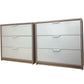 Wooden Dresser Set White & Oak Finish (Pre-Loved)