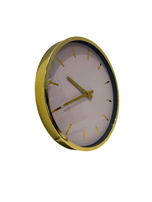 Gold Wall Clock (Pre-loved)