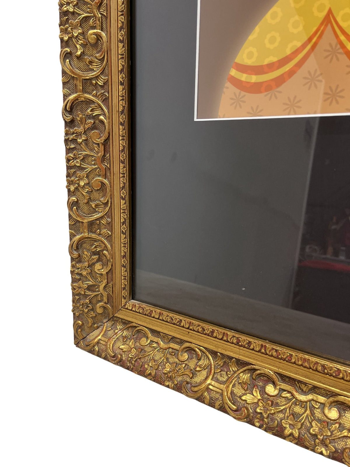 The Green Lady Stanley Chow Framed Portrait Print Gold Frame (Pre-Loved)