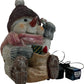 Fiber Optic Snowman Amanda Light-Up Christmas Decoration Boxed (Pre-Loved)