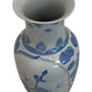 Chinese Blue White Vase Floral Pattern (Pre-Loved)