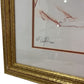 David Fisher Fine Art Sketch Drawings Framed Artwork (Pre-Loved)