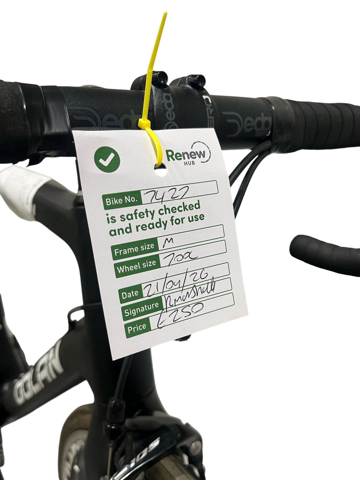 Dolan L'Étape Black 700c Road Bike (Pre-Loved)