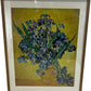 Vincent Van Gogh Irises Vase Framed Art Print 75cm (Pre-Loved)