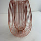 Rose Gold Wire Lampshade (Pre-loved)