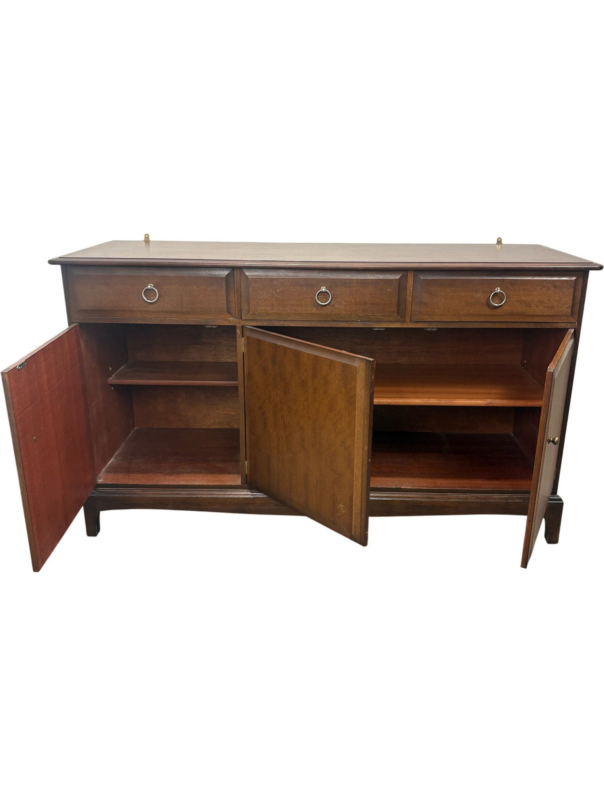 Wooden Sideboard with Drawers and Cabinet Storage (Pre-Loved)