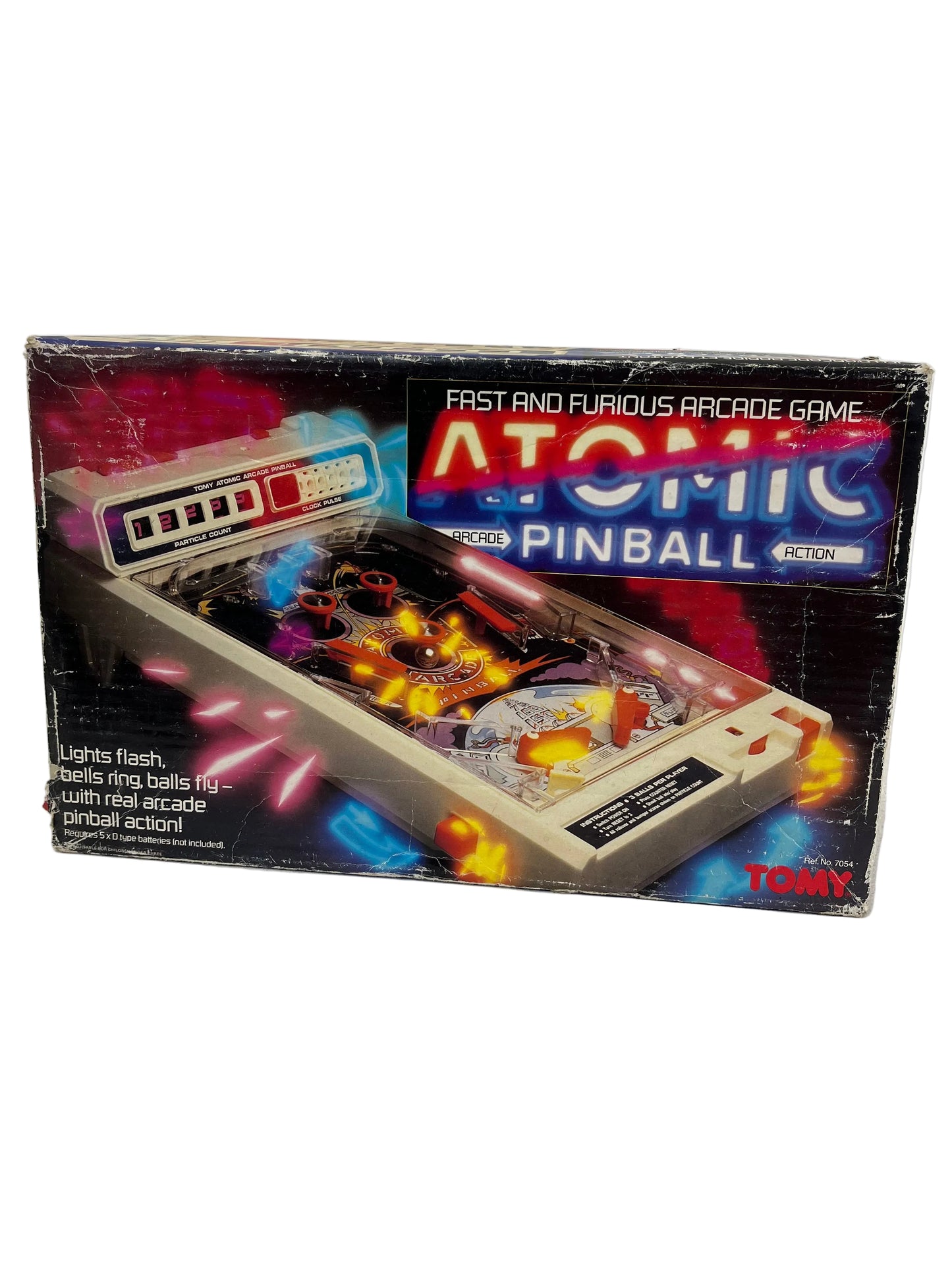 Tomy Vintage Atomic Pinball Tabletop Game (Pre-Loved)
