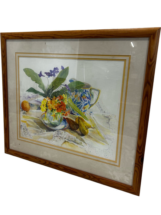 Watercolour Still Life Picture Frame (Pre-Loved)