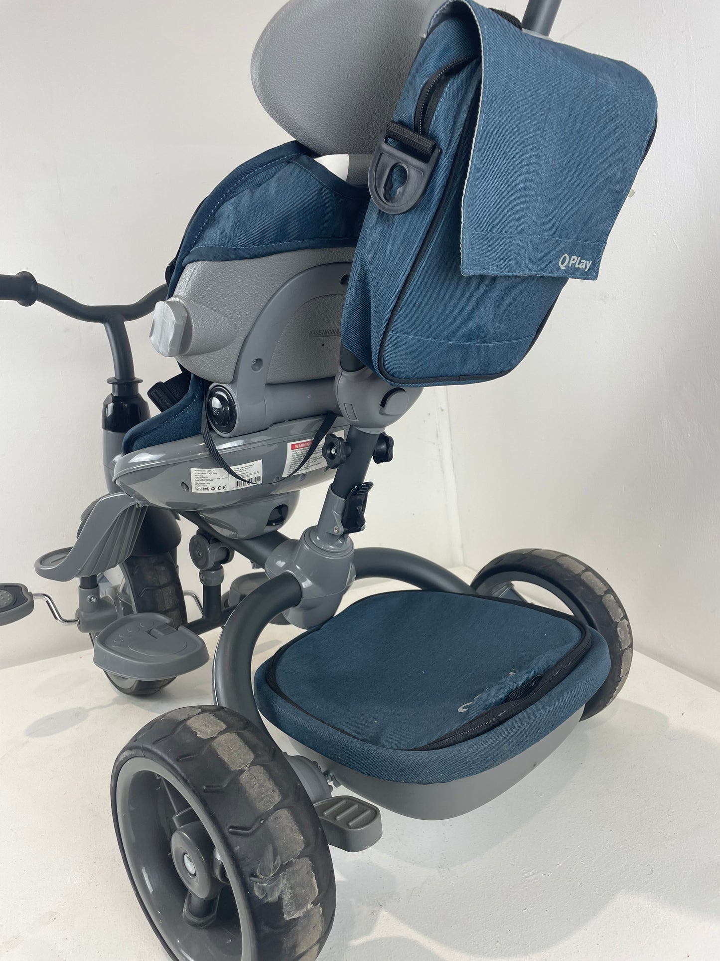 Qplay Toddlers Trike and Pram (Pre-Loved)