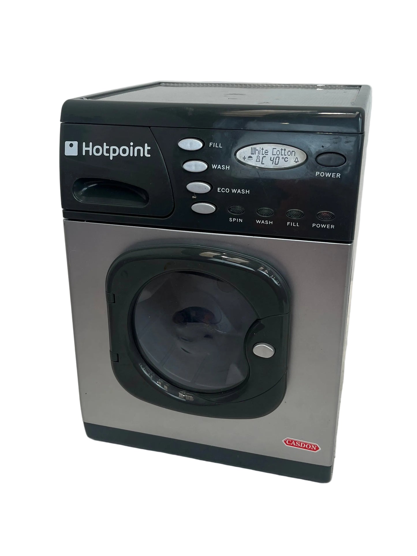 Casdon Hotpoint Little Helper Mini Toy Electronic Washing Machine (Pre-Loved)