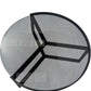 'Made.com' Contemporary Glass Coffee Table Black Frame (Unused)
