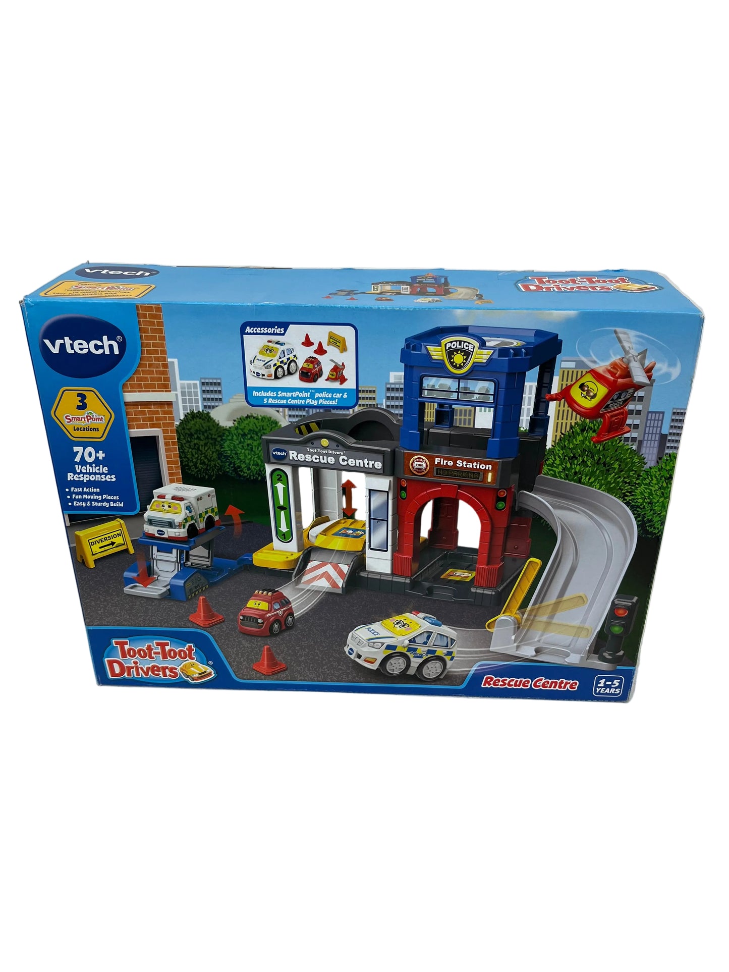 vtech Toot-Toot Drivers Police Station Playset (Pre-Loved)
