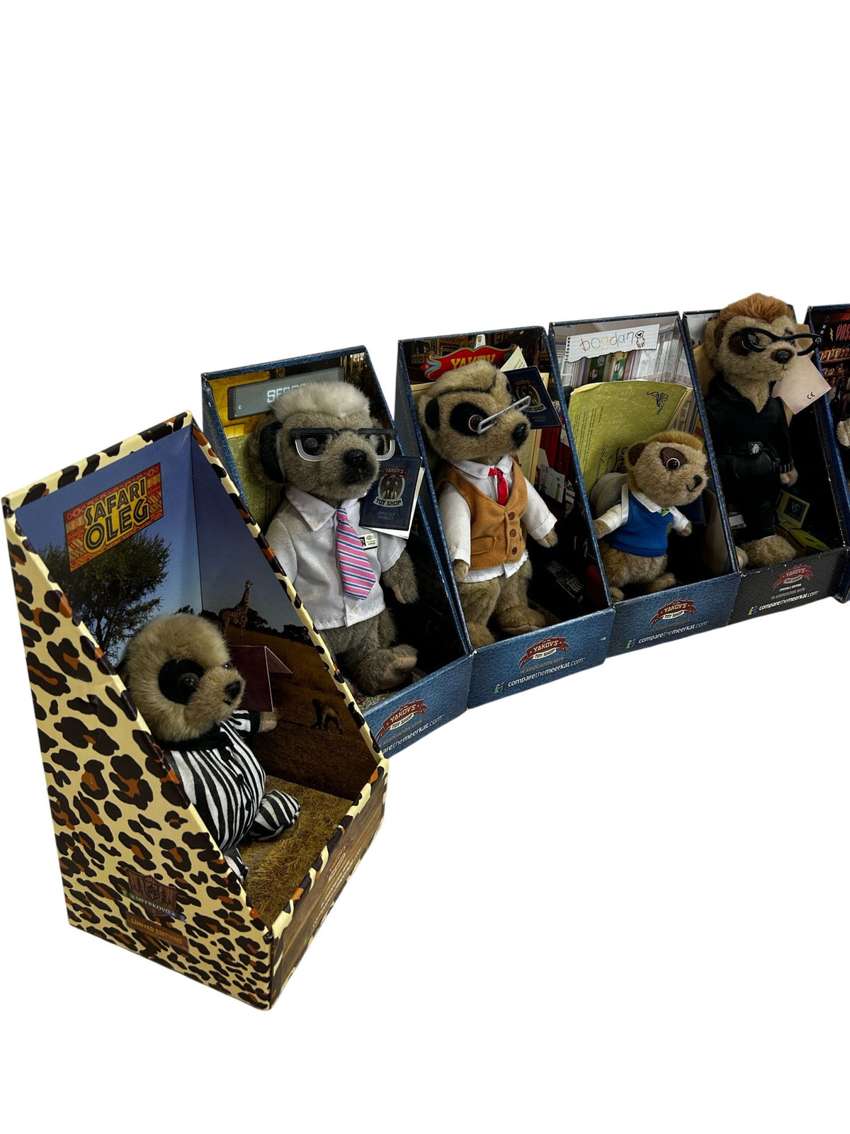 Compare the Market Meerkat Toy Collection (Pre-Loved)