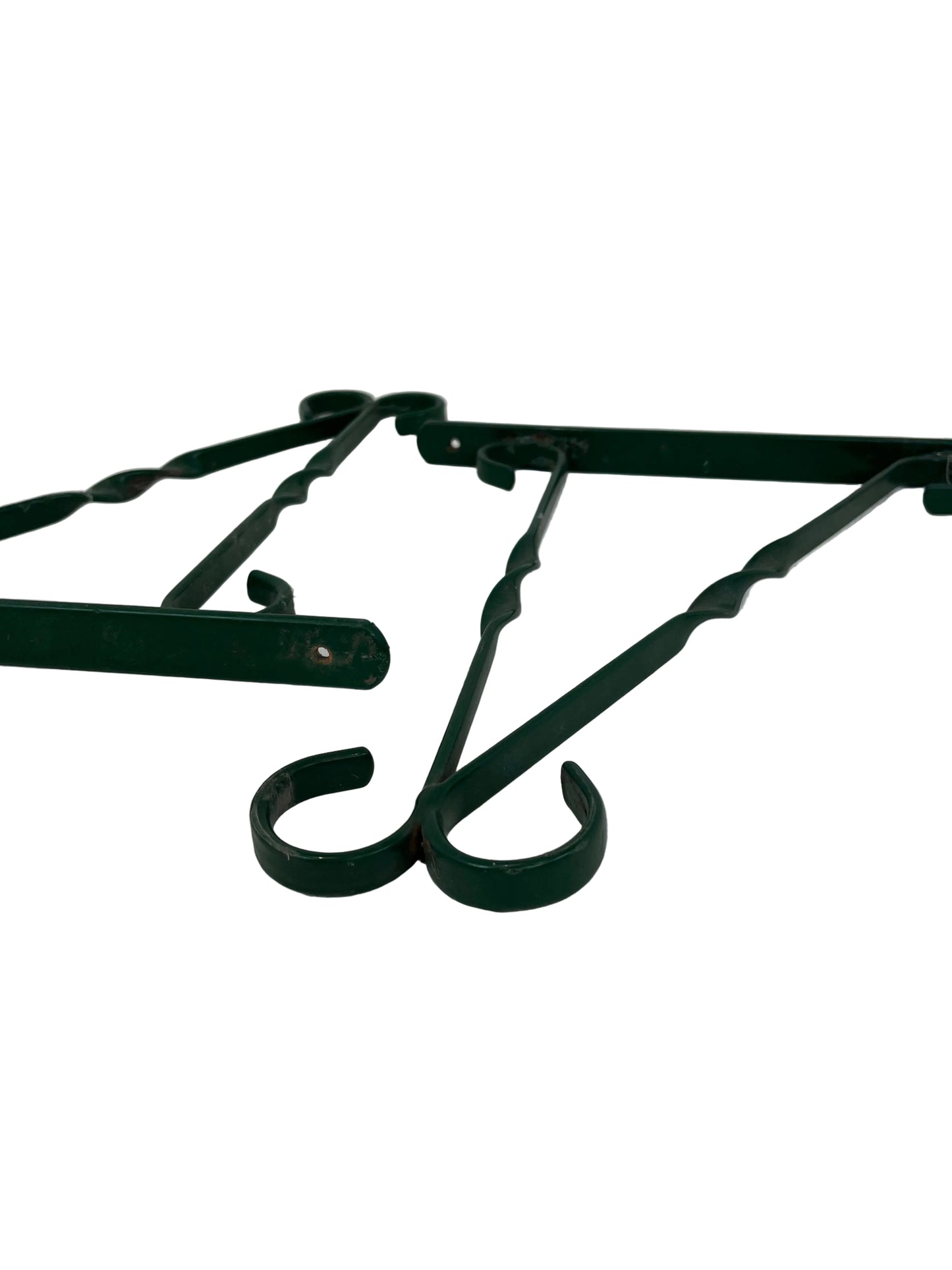 Pair Of Green Hanging Basket Brackets (Pre-Loved)