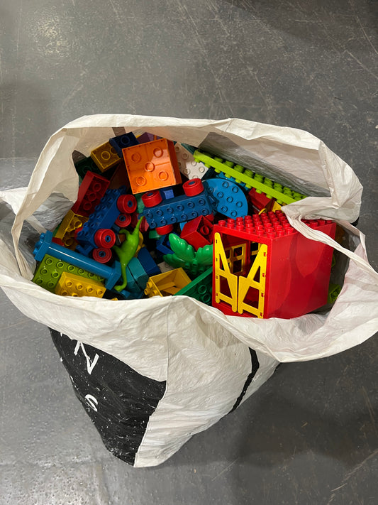 Large Bag Of Building Blocks (Pre-Loved)