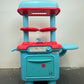 Children’s Blue/Red Toy Kitchen (Pre-loved)