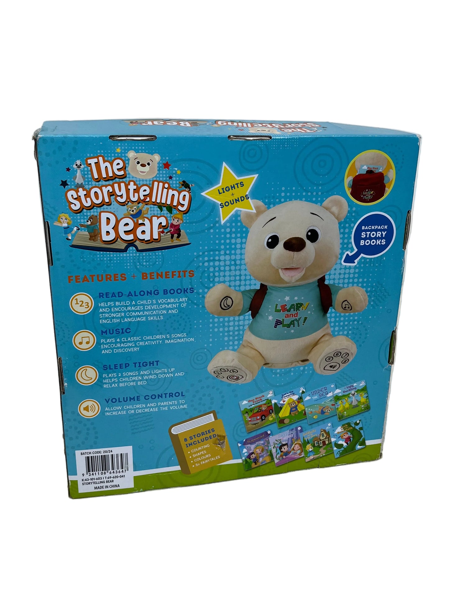 The Storytelling Bear Toy (Unused)