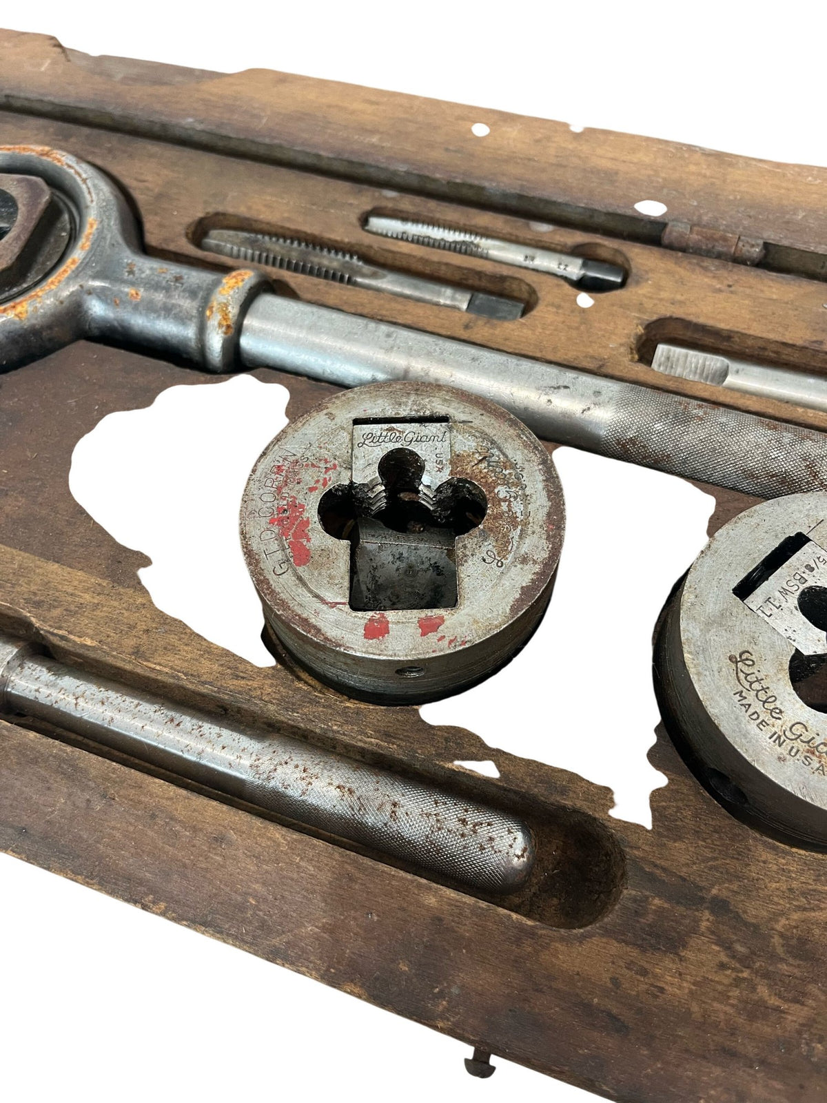 Little Giant No. 2 Tap & Die Set Thread Cutting Tool Kit (Pre-Loved)