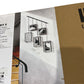 Umbra Exhibit 5 Multi Photo Display Black Wall Mount Frame (Unused)